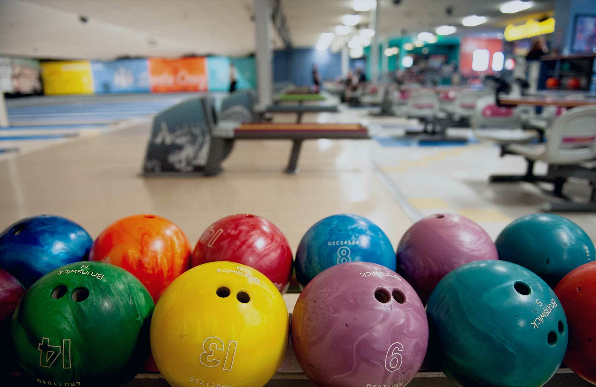 bowling balls