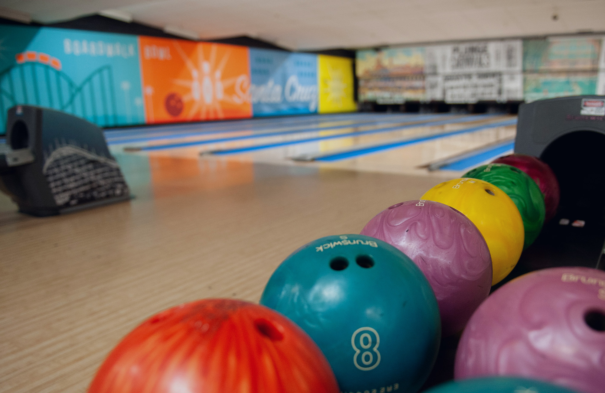 bowling balls